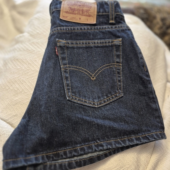 Levi's 512 Blue Denim Jeans - Picture 9 of 10